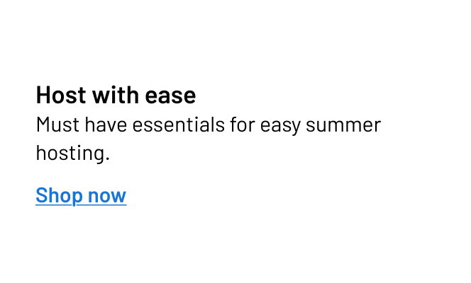 Host with ease
