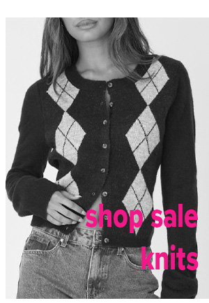 SHOP SALE KNITS