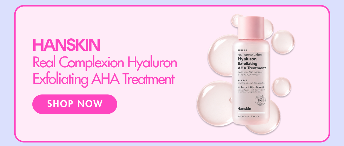 Hanskin Real Complexion Hyaluron Exfoliating AHA Treatment