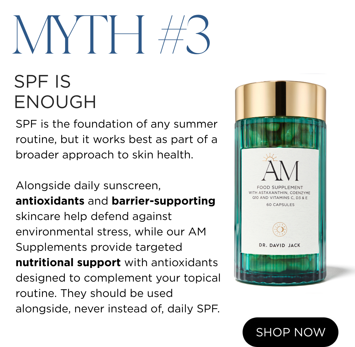 AM SUPPLEMENT- SHOP NOW