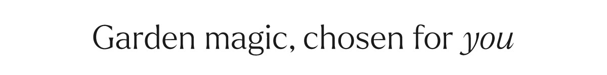 Chosen for you