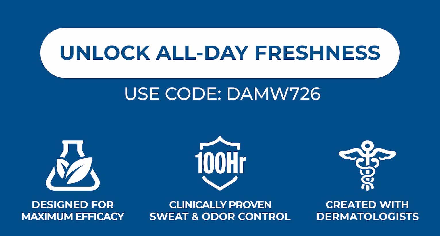 Unlock all-day freshness 