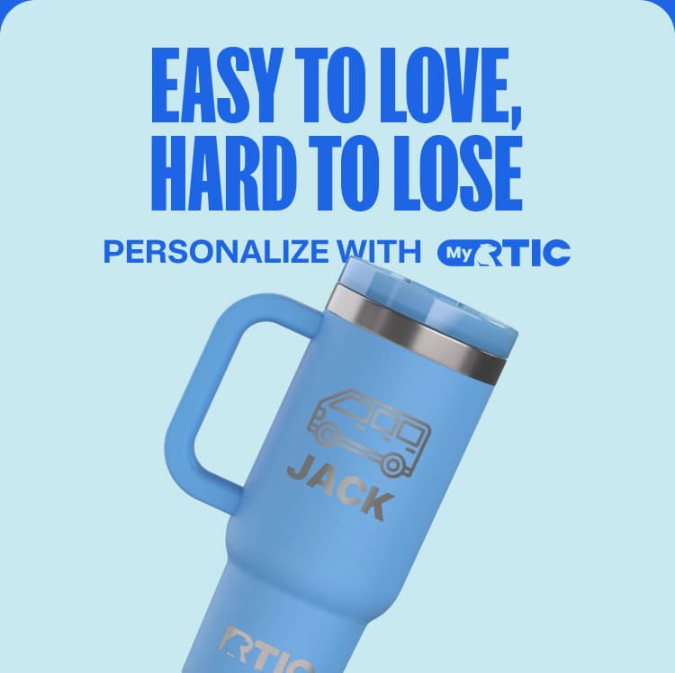 Easy to love, hard to lose personalize with MyRTIC