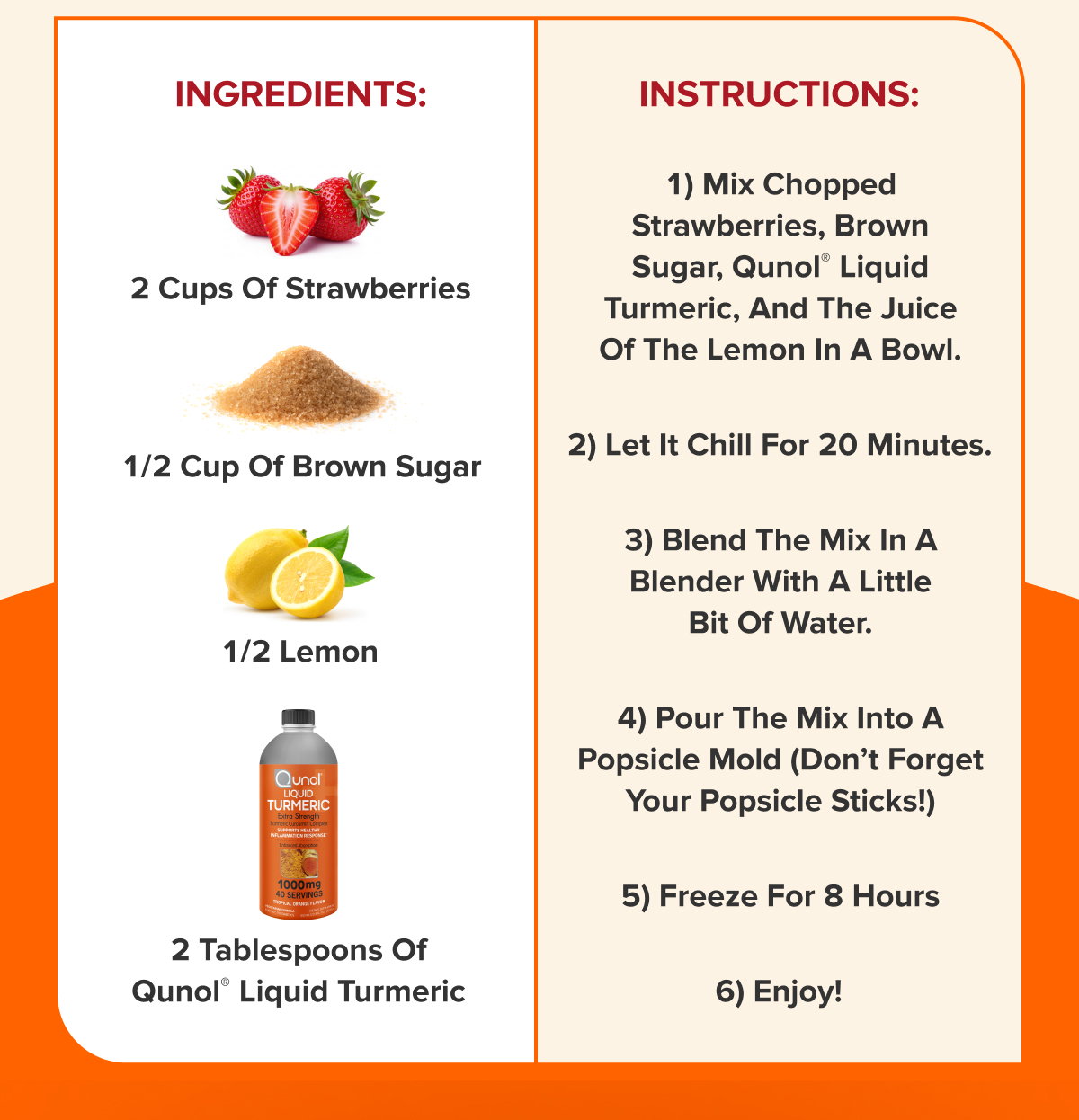 Ingredients: Instructions: