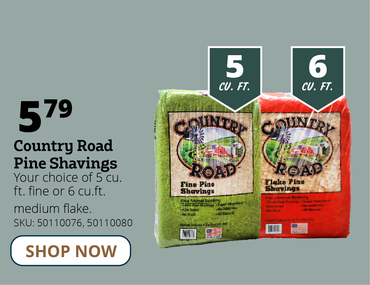 MEDIUM WOOD SHAVINGS (RED) FINE WOOD SHAVINGS (GREEN)