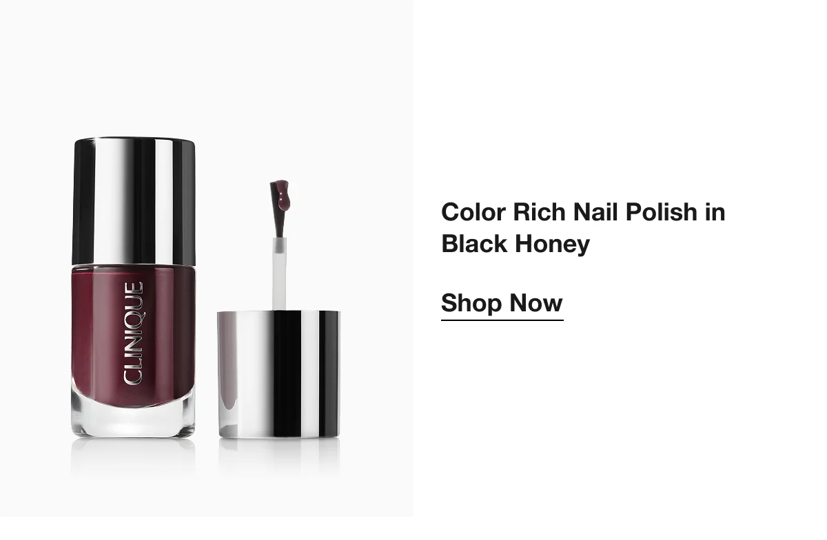 Color Rich Nail Polish in Black Honey | Shop Now