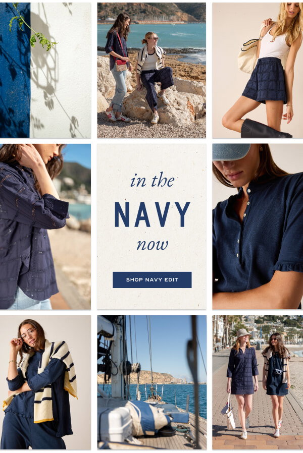 In the Navy Now - Shop Navy Edit