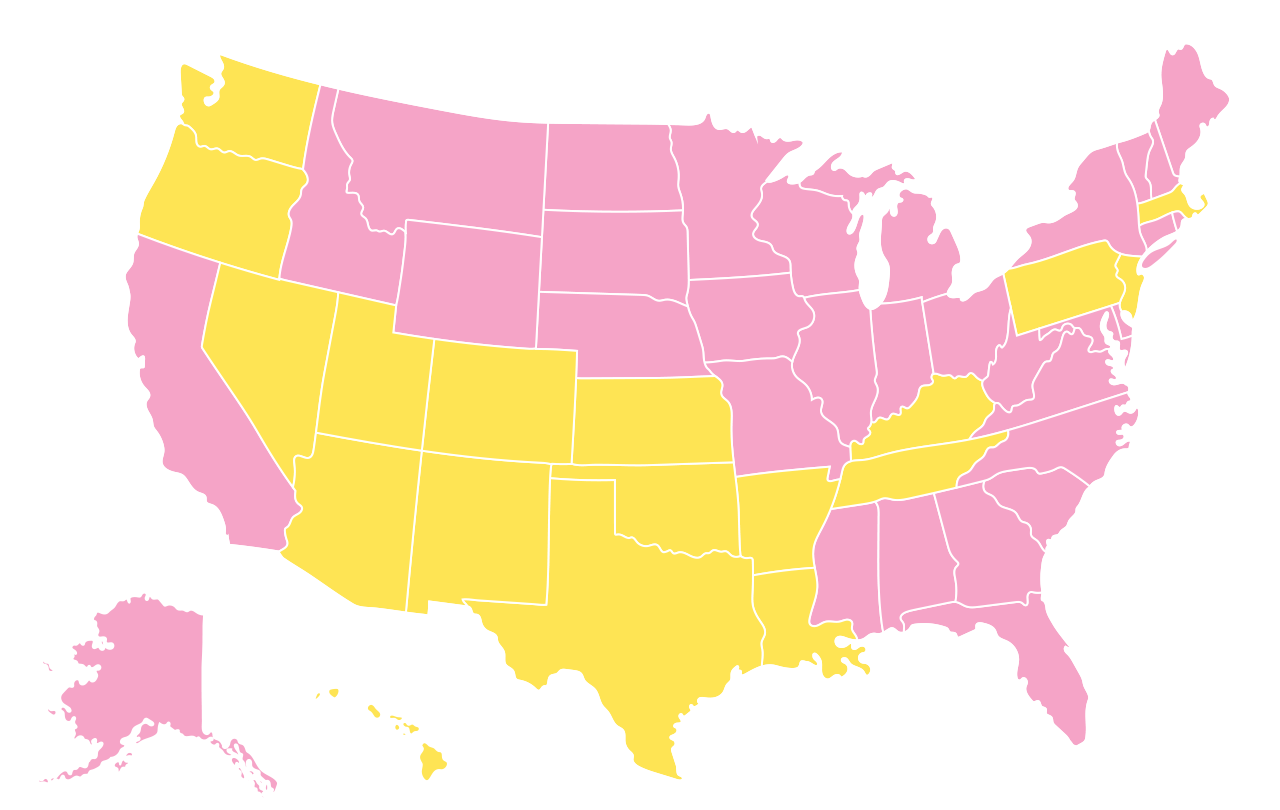 State Map: Bridge Mix vs Toffee-ettes®