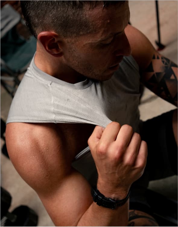 Shop Stone Interval Muscle Tee