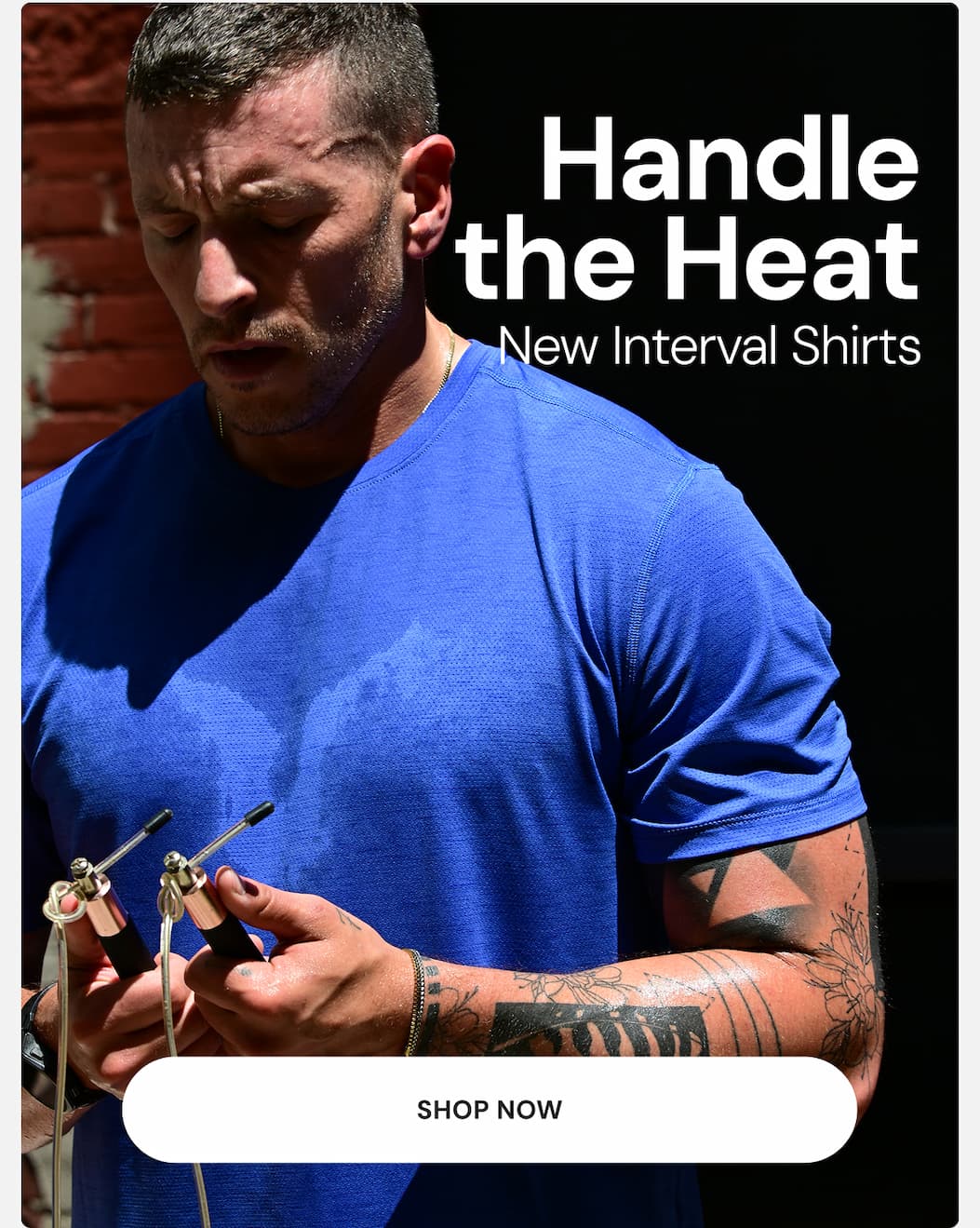 Handle the Heat: New Interval Shirts
