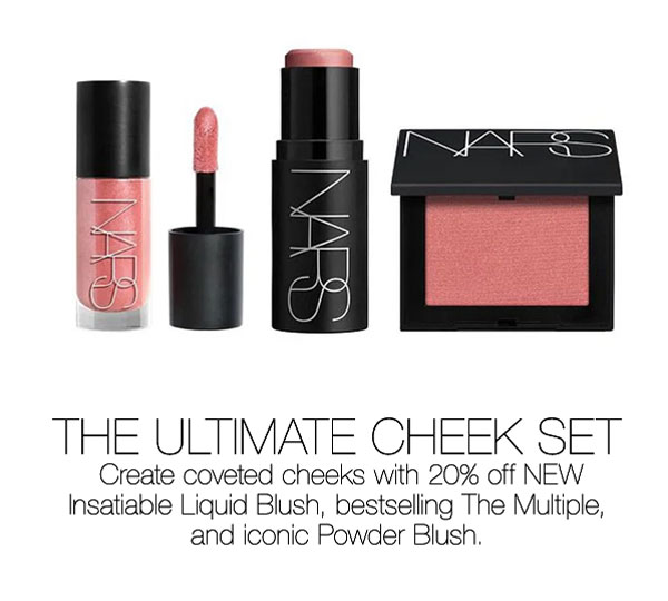 Shop 20% off the Ultimate Cheek Set