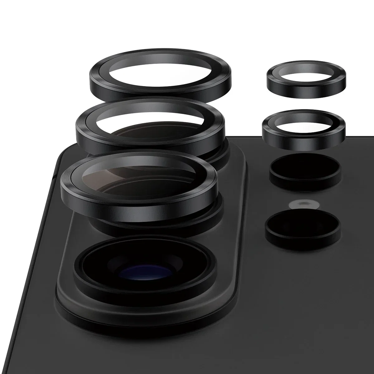 Image of PanzerGlass® Hoops® Ceramic II Camera Lens Protector Samsung Galaxy S26 Ultra