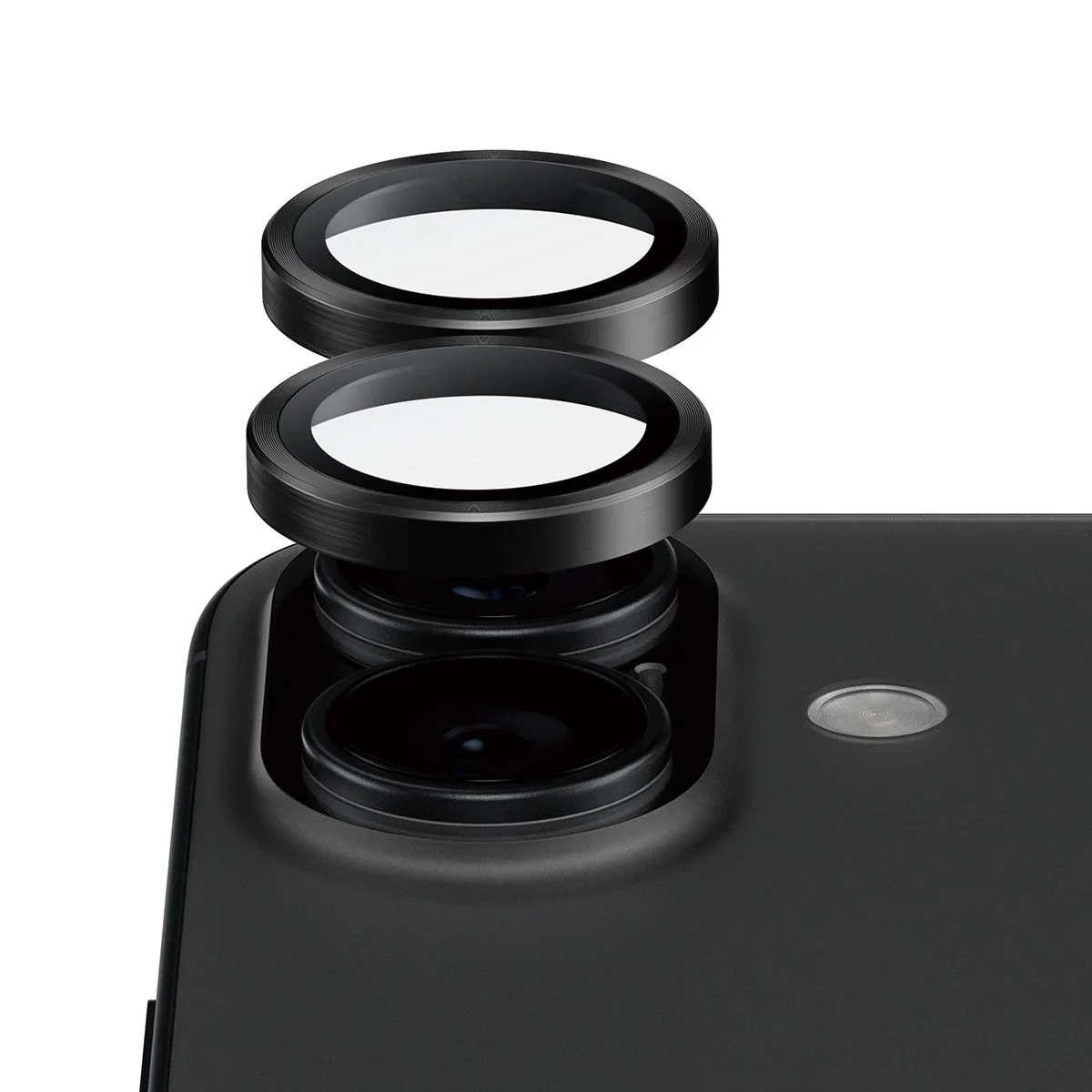Image of PanzerGlass® Hoops® Ceramic II Camera Lens Protector iPhone 17 | iPhone 16 | 16 Plus
