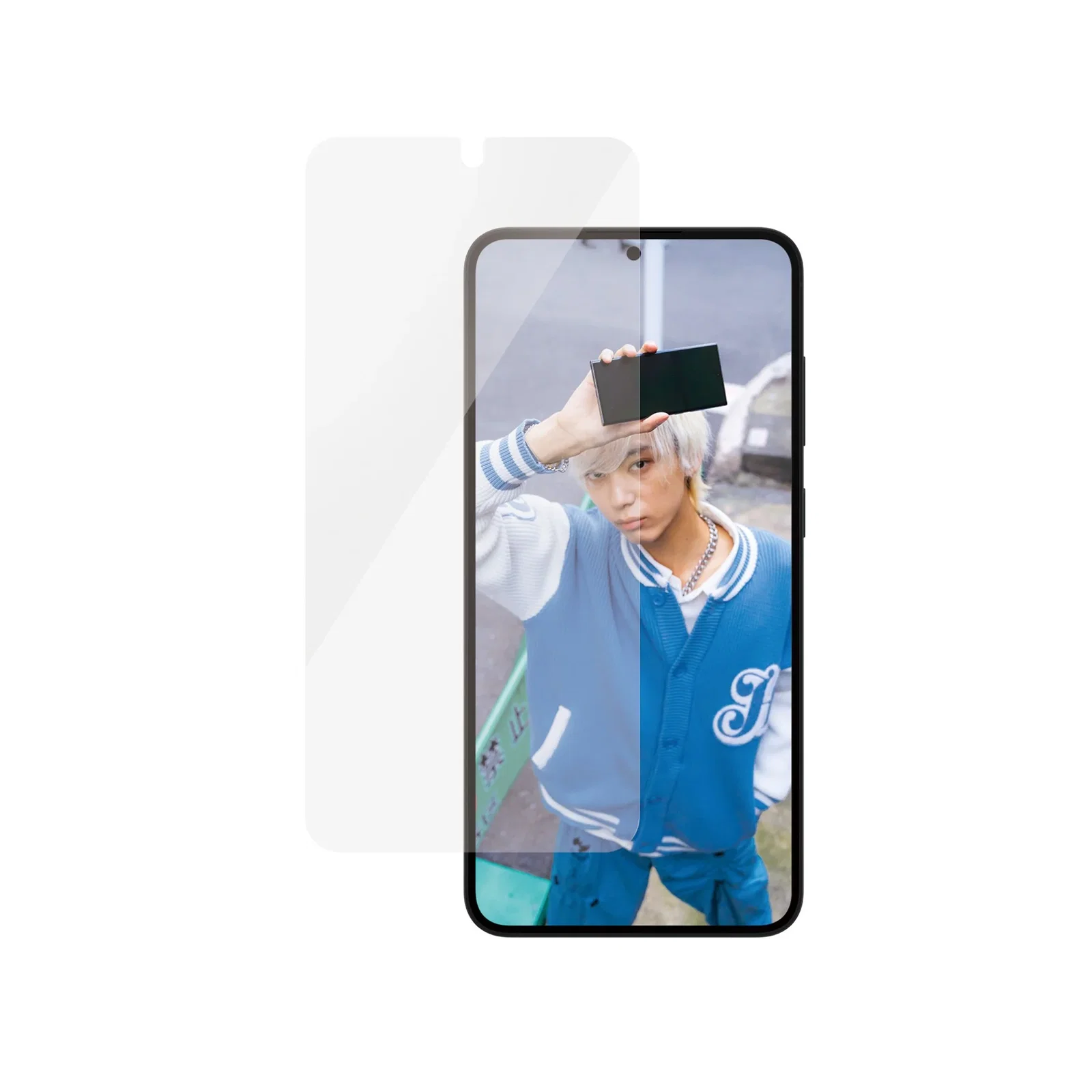 Image of PanzerGlass® Ceramic Screen Protector Samsung Galaxy S25+ | S24+ | Ultra-Wide Fit w. EasyAligner