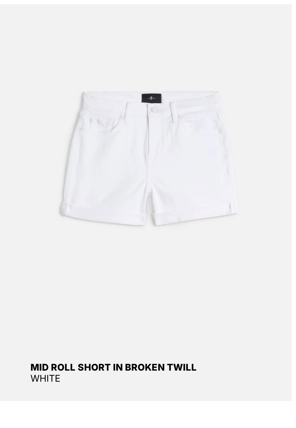 Shop White Denim