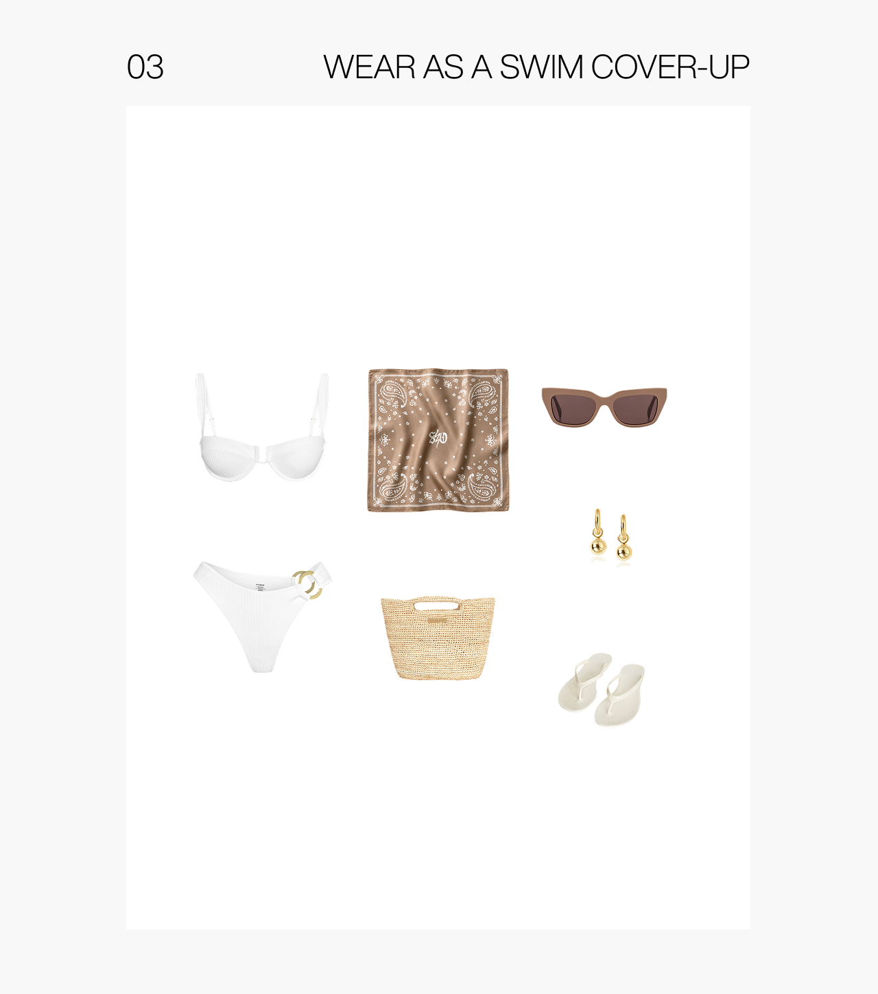 Style as a swim coverup