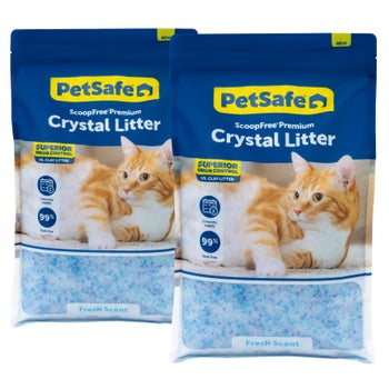 PetSafe ScoopFree Premium Crystal Litter, Fresh Scent, 16 lbs