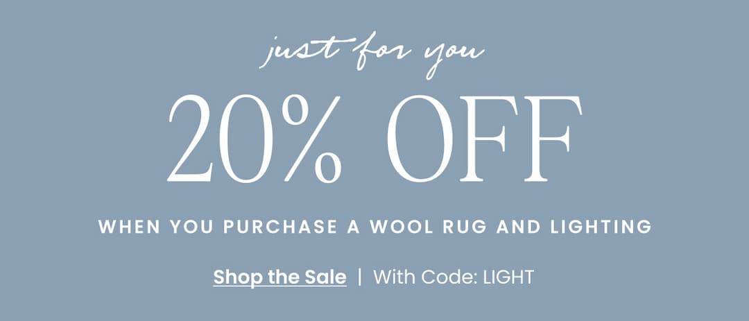 just for you 20% OFF
