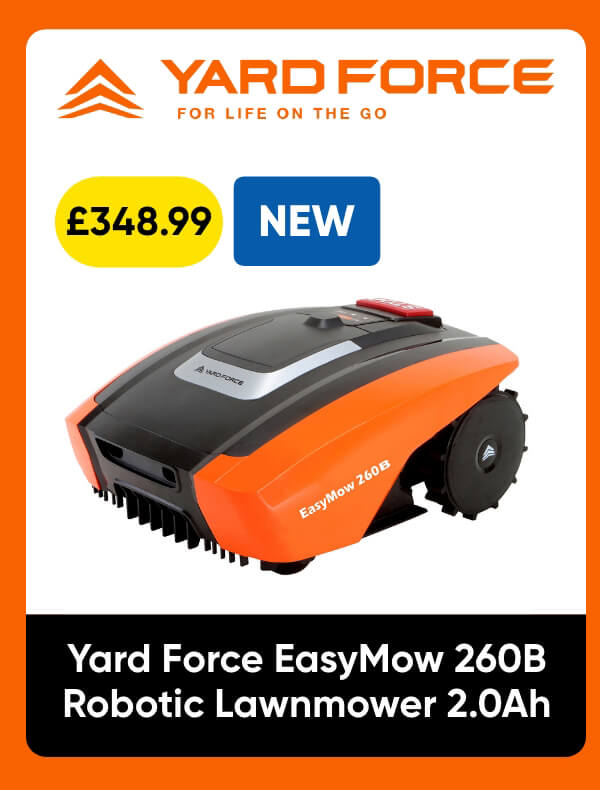 Yard Force EasyMow 260B Robotic Lawnmower 2.0Ah