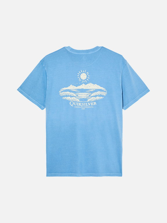 Evo Neon Blue - Men Short Sleeve T-Shirt