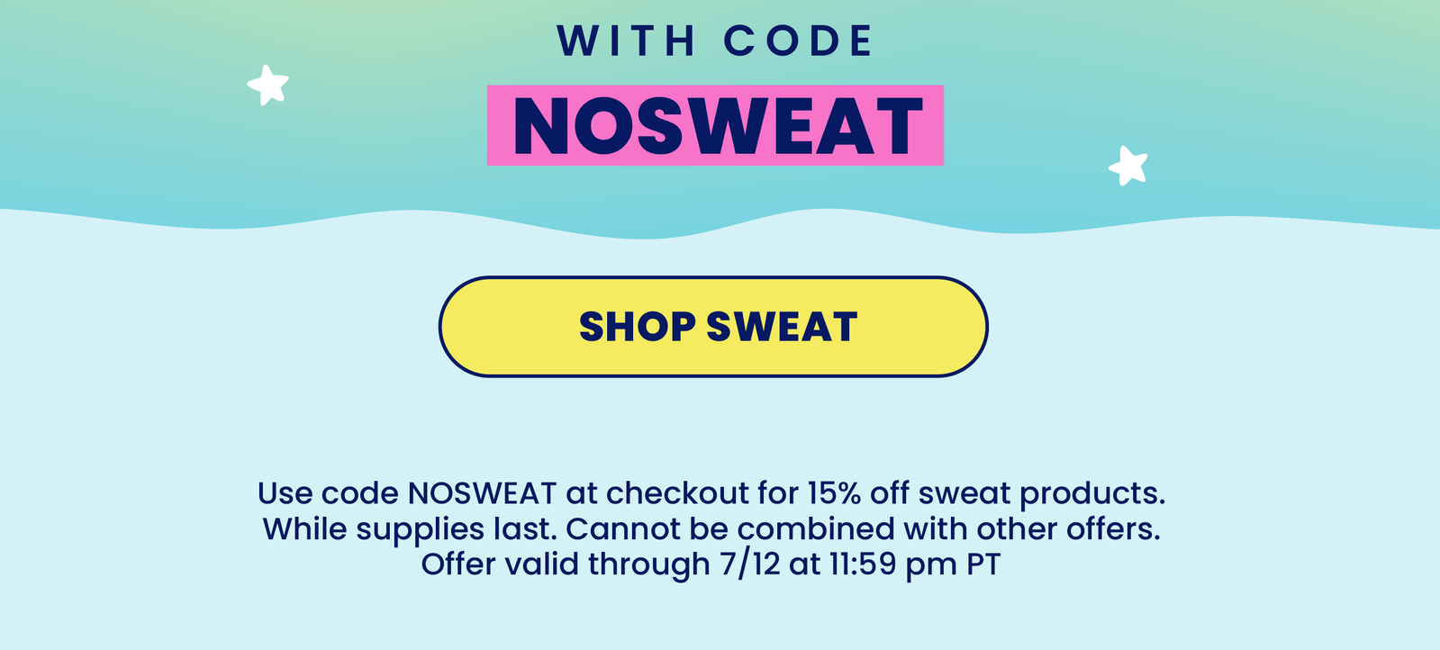 Shop Sweat Stoppers