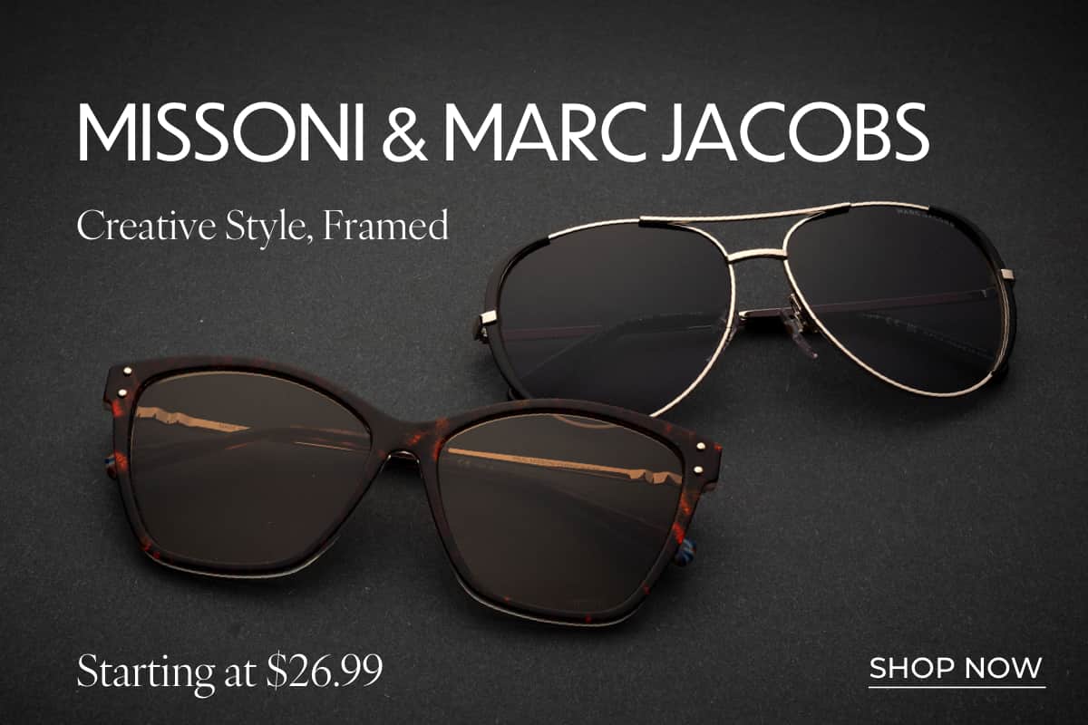 SHOP MISSONI & MARC JACOBS DEALS*