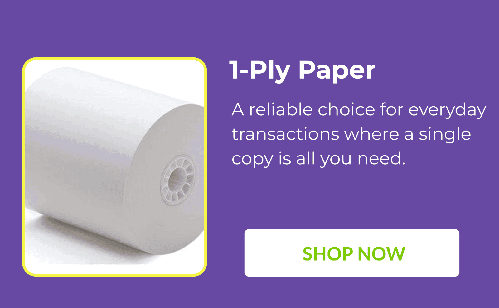 1-Ply Bond Paper