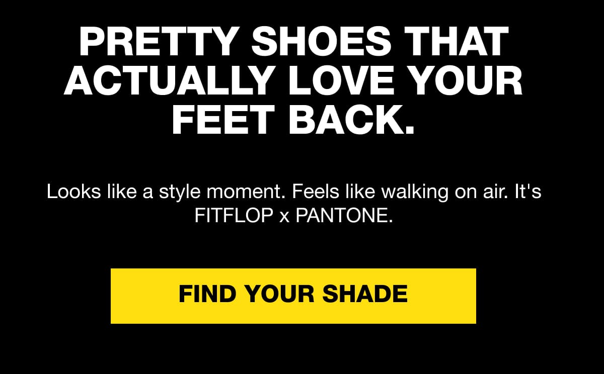 Fitflop x Pantone