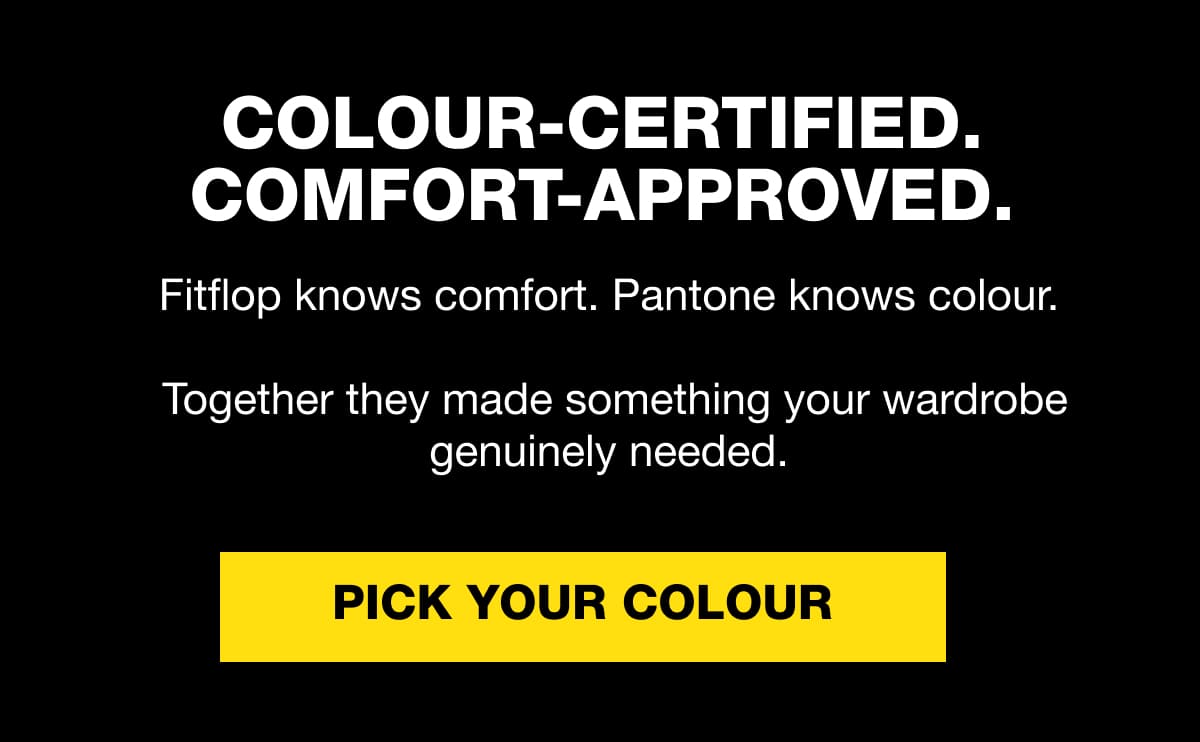 Fitflop x Pantone