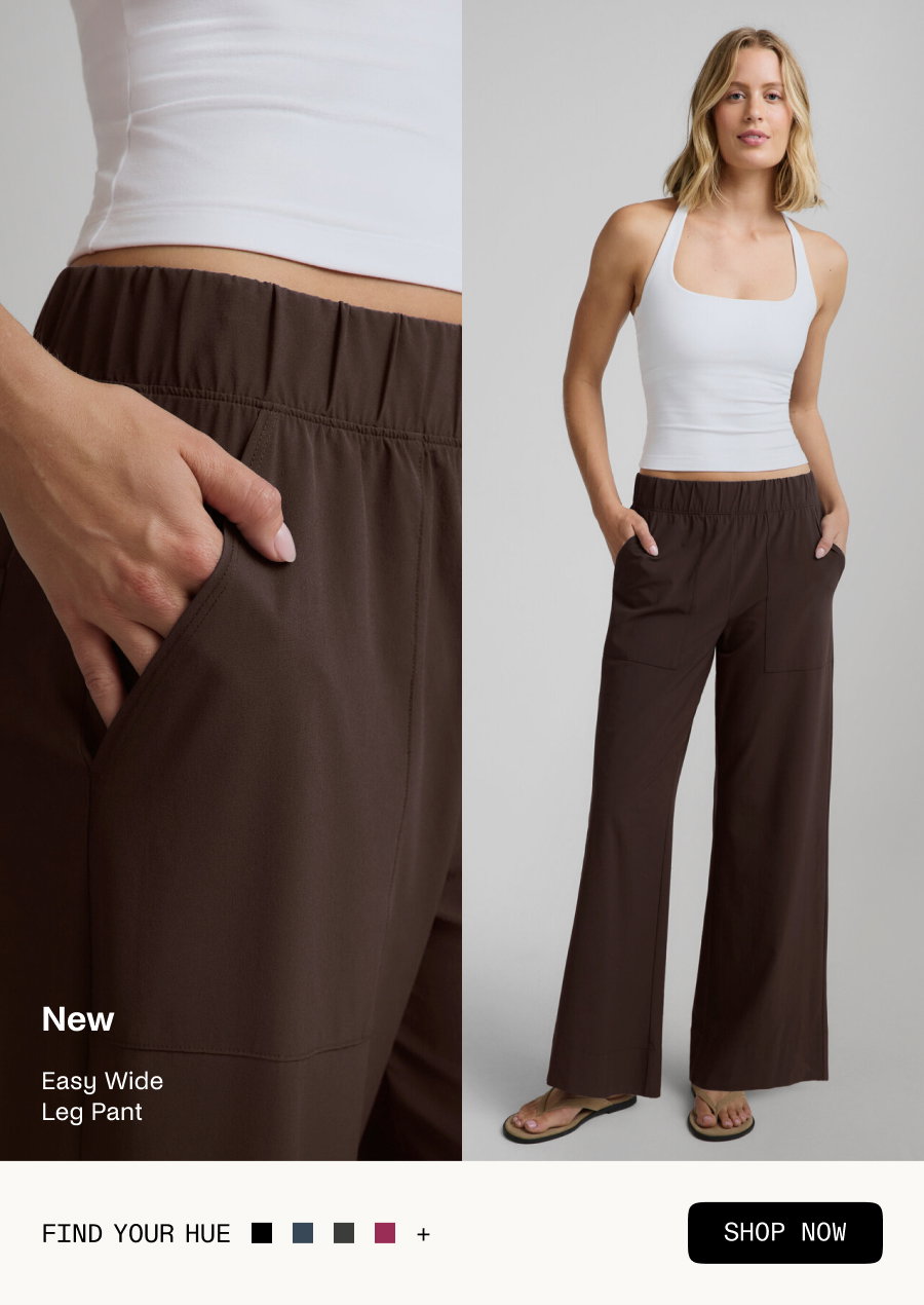 Easy Wide Leg Pant 31"