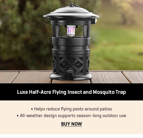 Luxe Half-Acre Flying Insect and Mosquito Trap