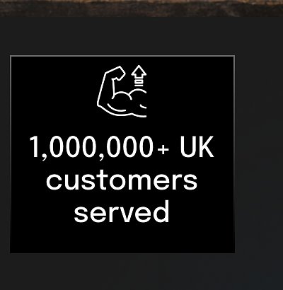 1,000,000+ UK customers served