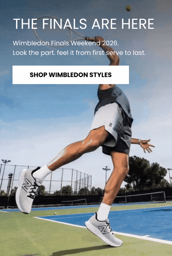 THE FINALS ARE HERE Wimbledon FInals Weekend 2026. Look the part. 