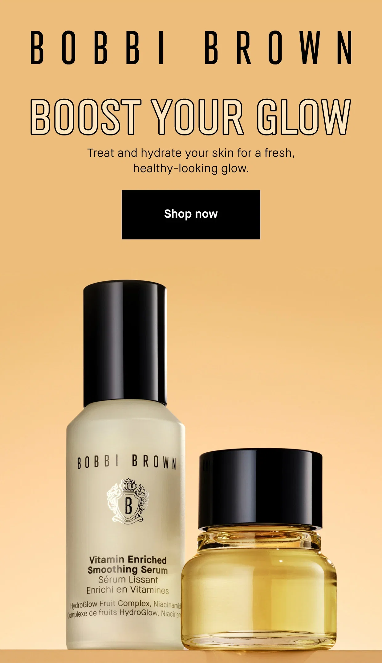 BOBBI BROWN | BOOST YOUR GLOW | Treat and hydrate your skin for a fresh, healthy-looking glow. | Shop now
