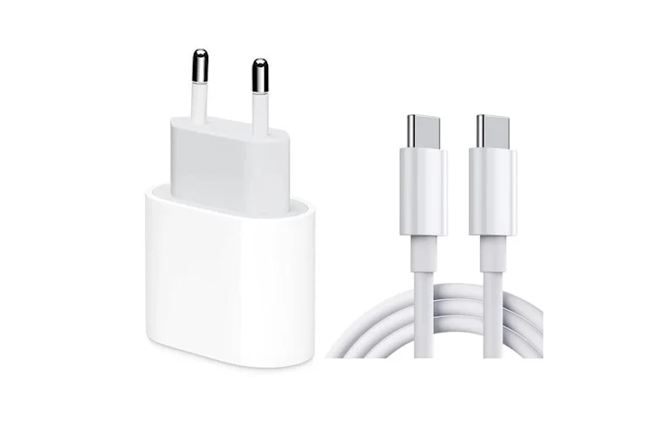 Snabbladdare USB-C - Adapter 20W + Kabel 2m