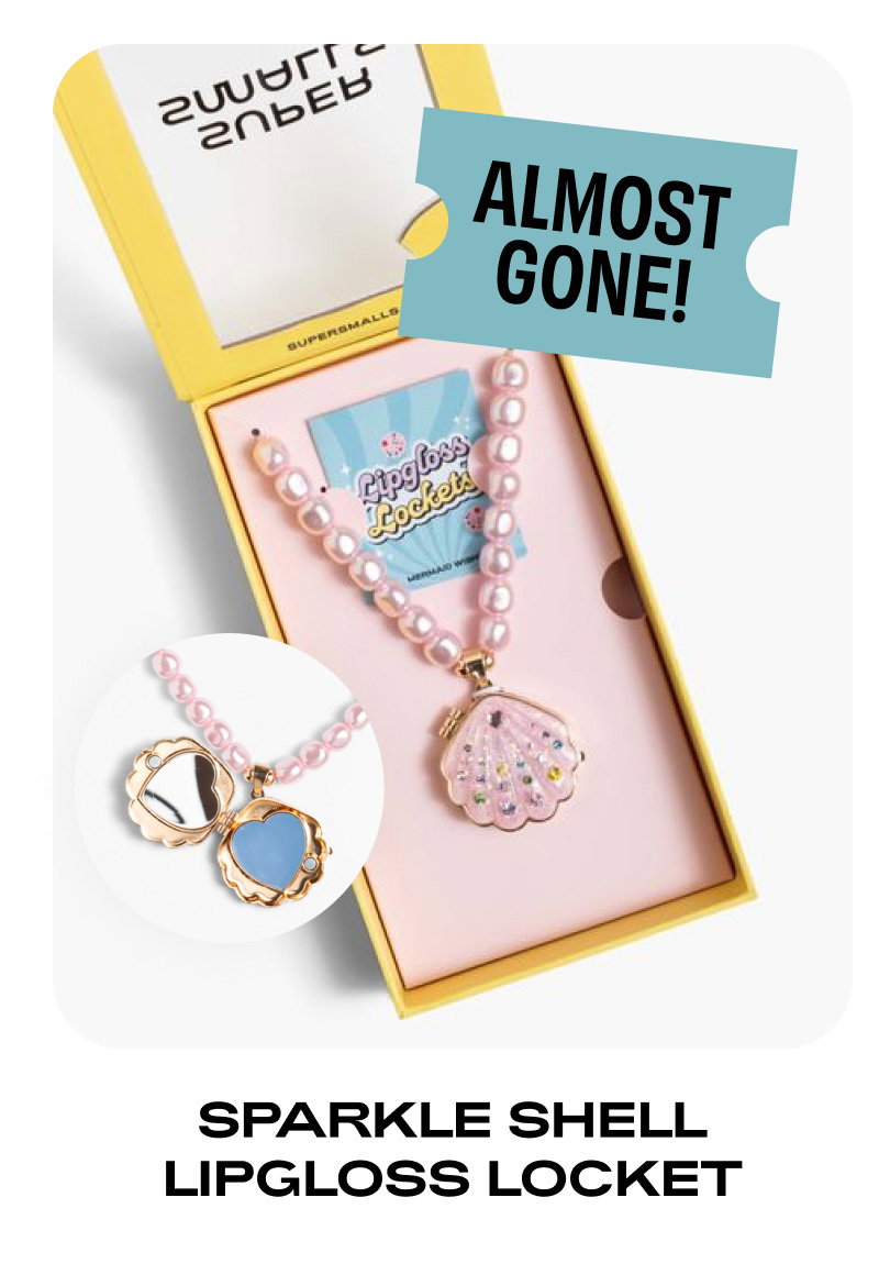 Sparkle Shell Lipgloss Locket