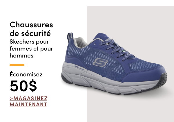 Chaussures de sécurité Skechers pour femmes et pour hommes économisez 50$