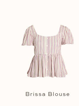 Brissa Puff Sleeve Blouse