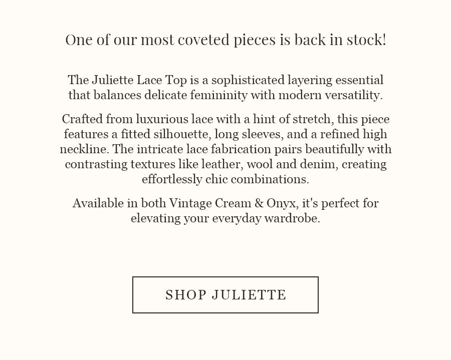 SHOP JULIETTE