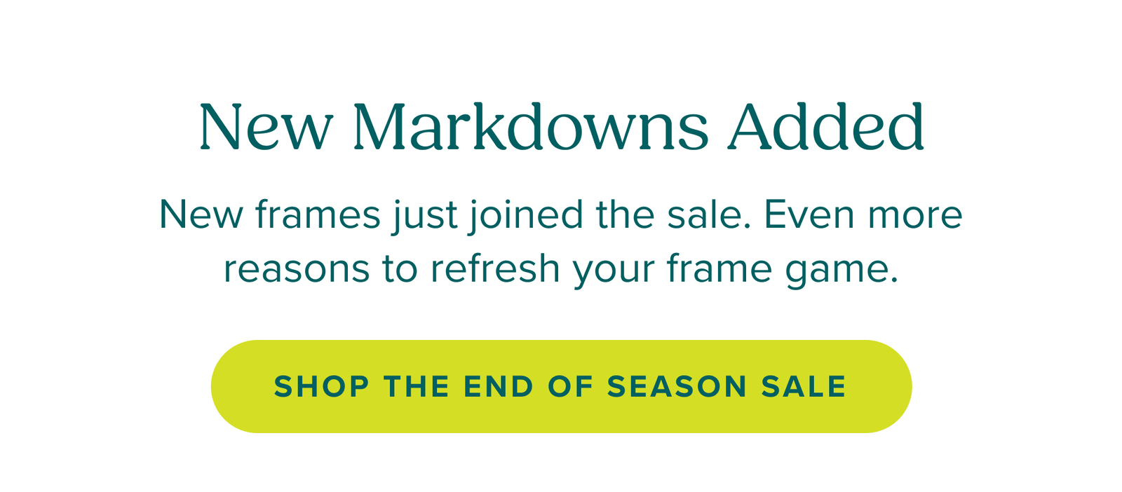New Markdowns Added
