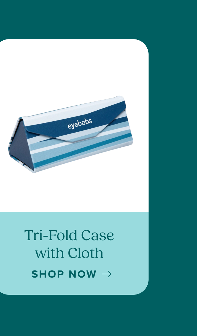 Tri-Fold Case with Cloth