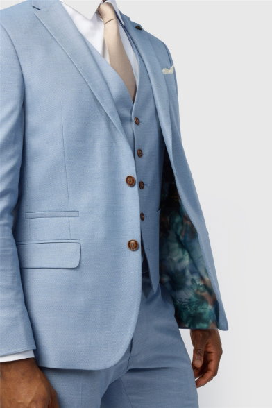 Ted Baker Navy Smart Jersey Blazer