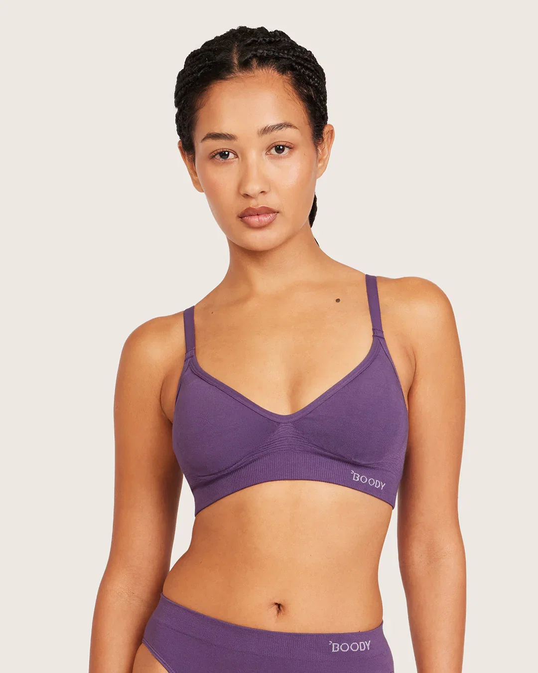 Image of Wireless T-Shirt Bra - Amethyst