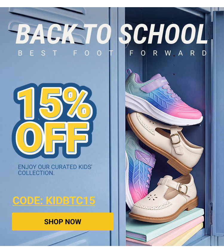 15% off our curated kids' collection