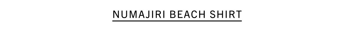 Numajiri Beach Shirt