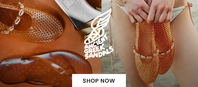 ANCIENT GREEK SANDALS - SHOP NOW