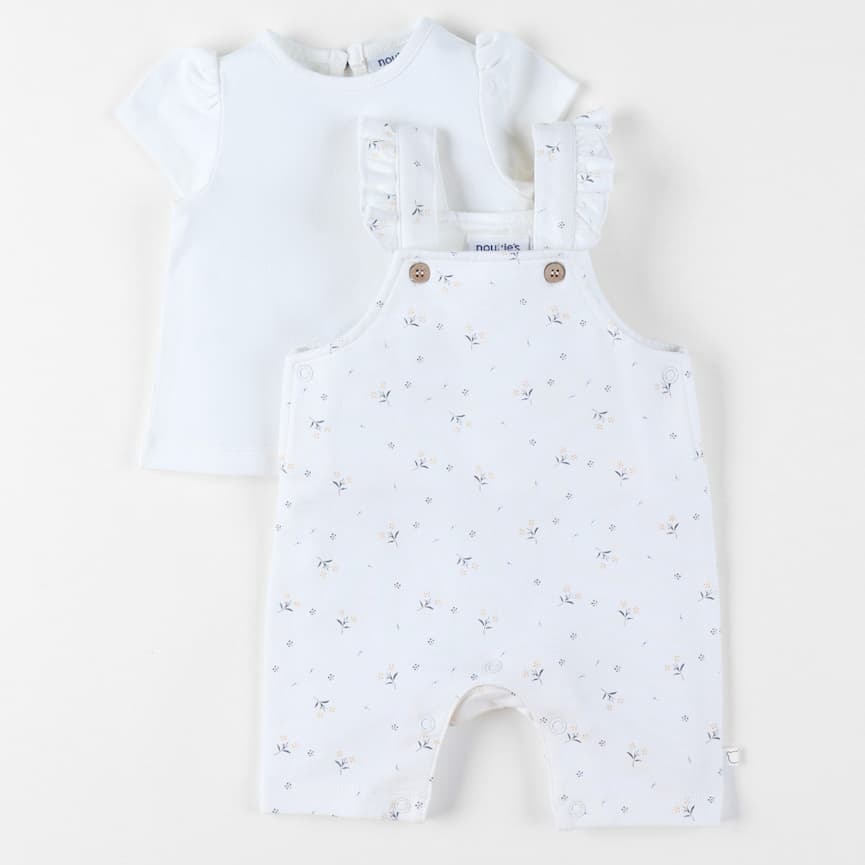 Ensemble salopette et t-shirt