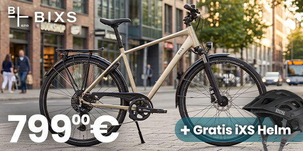 BIXS Campus 3 - Metallic Sand für 799 Euro und Gratis iXS Helm dazu