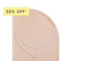 Stacks of Style Moon Necklace