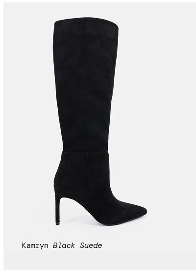 Kamryn Black Suede